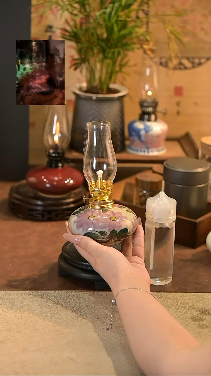 景德镇陶瓷香薰灯摆件