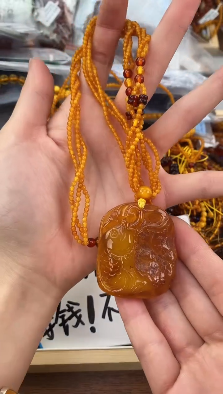 裸石琥珀未镶嵌天然琥珀蜜蜡