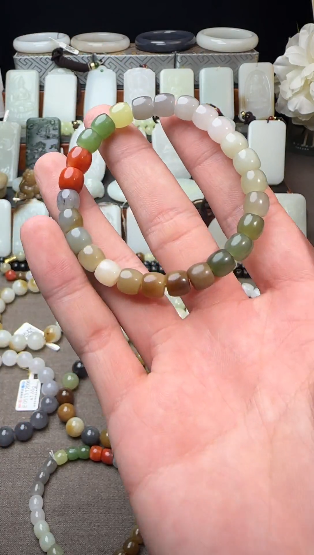 【闪购商品】和田玉手链未镶嵌和田玉手串