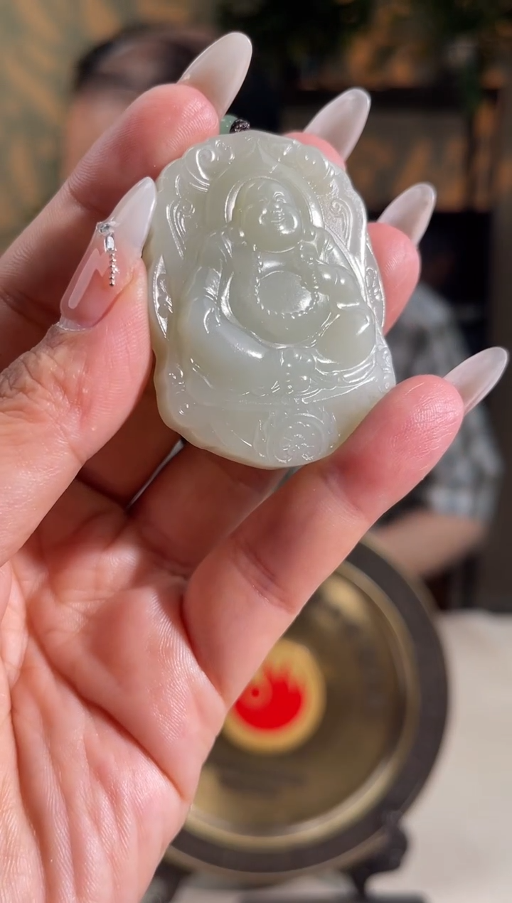 和田玉未镶嵌颈饰多样性拍一发一21093