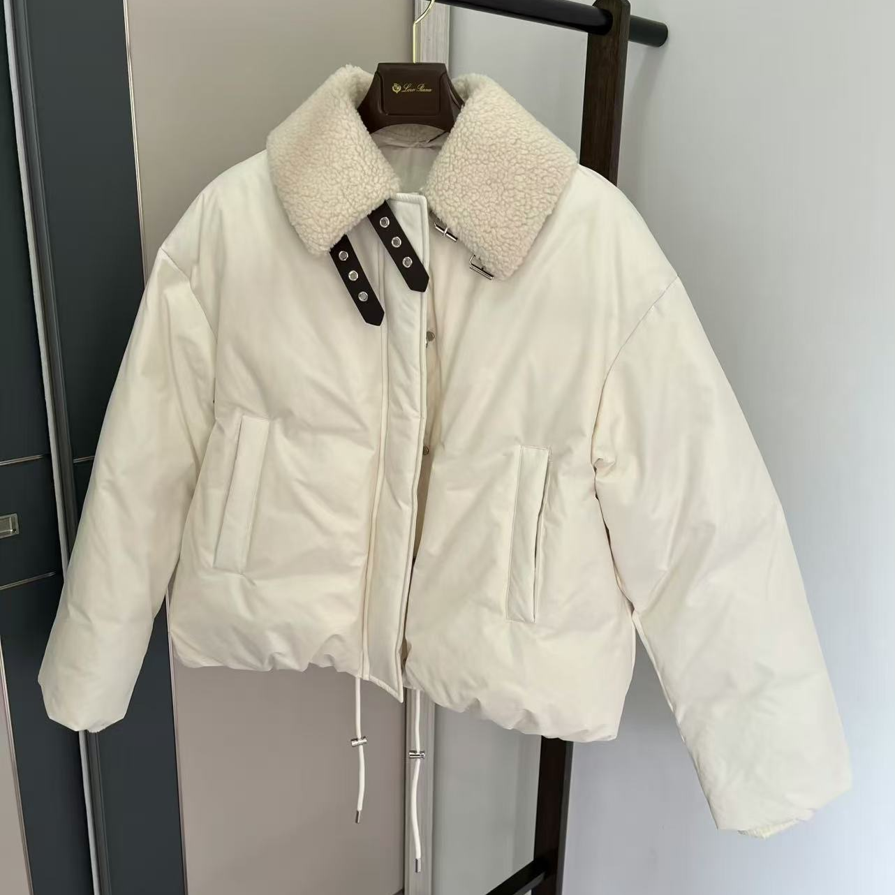 509-549冬季时尚百搭保暖纯色百搭加厚棉服女士修身短款冬季棉衣