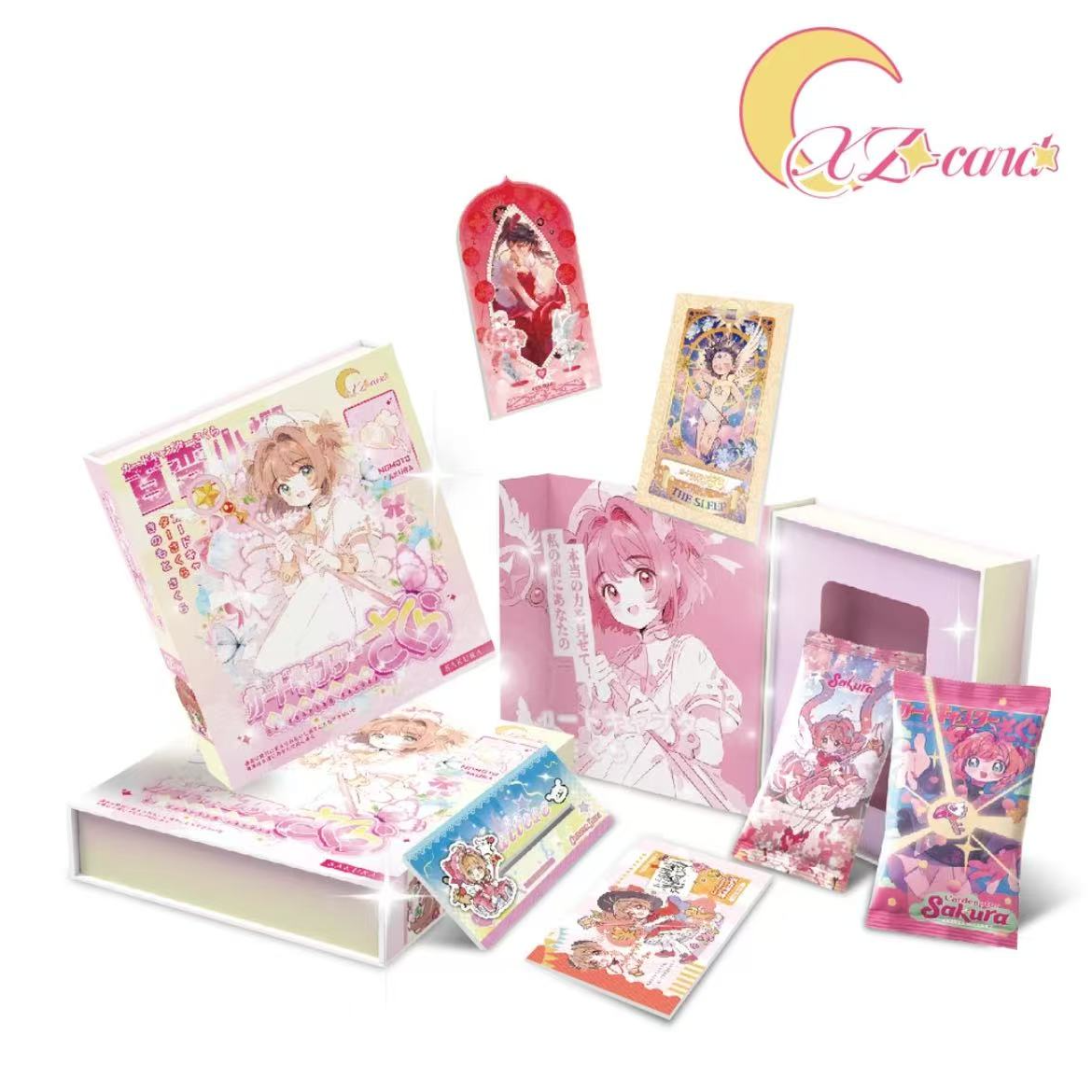 【玩法】星泽xz card 魔卡少女樱收藏卡牌盲盒 国卡二创代拆