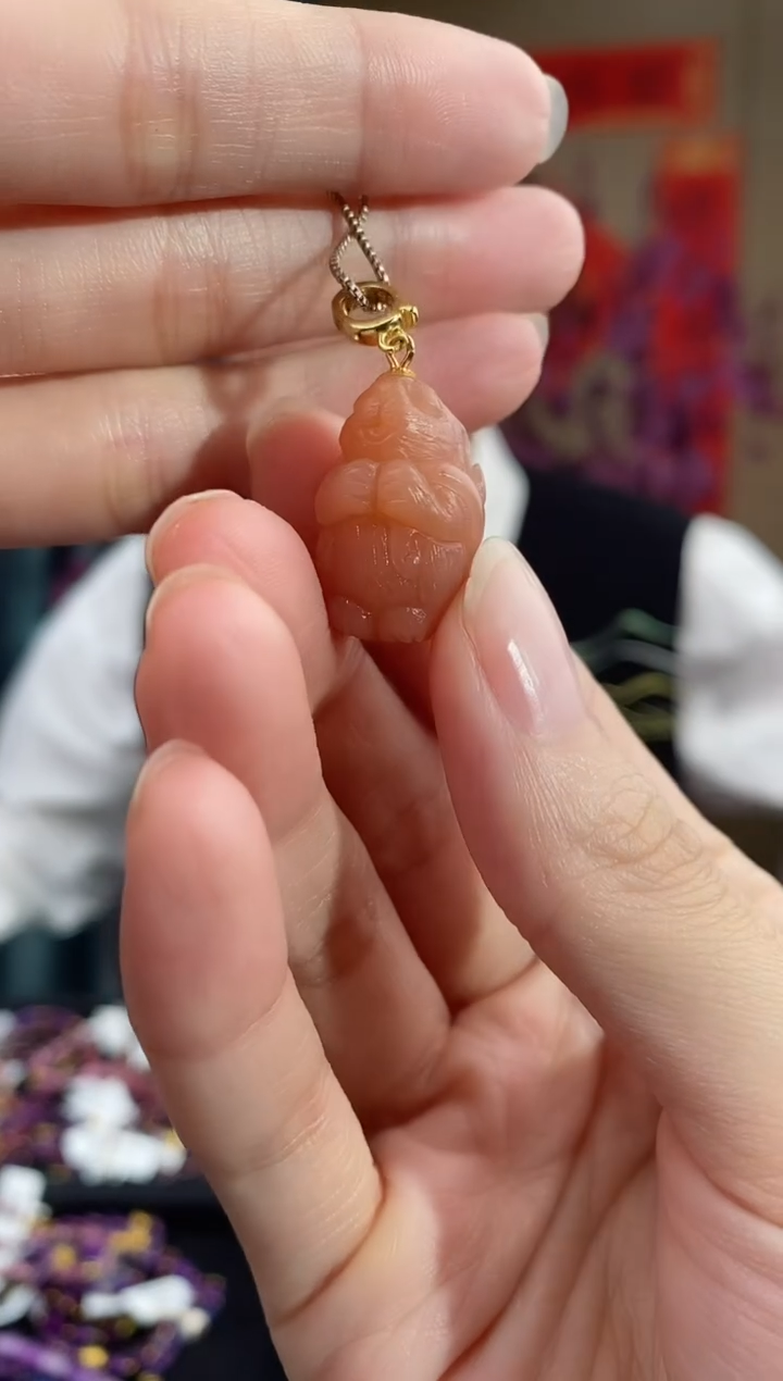 【闪购商品】玛瑙/玉髓吊坠(不含链)银S925镶嵌151盐源玛瑙