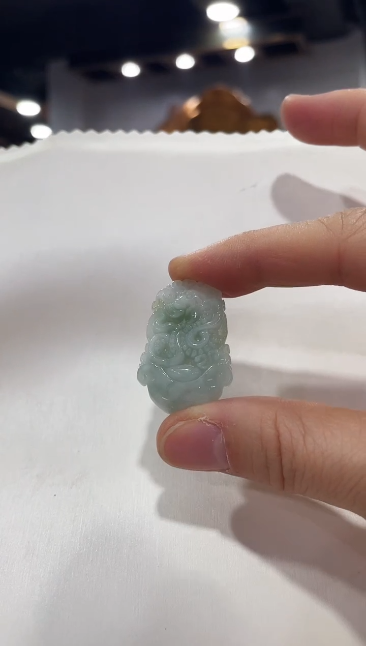 颈饰未镶嵌翡翠57蛇（多样性发一）