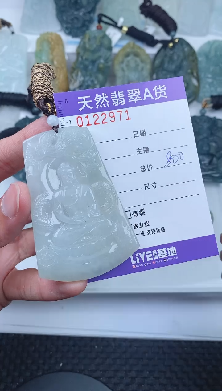 【闪购商品】翡翠颈饰未镶嵌        971