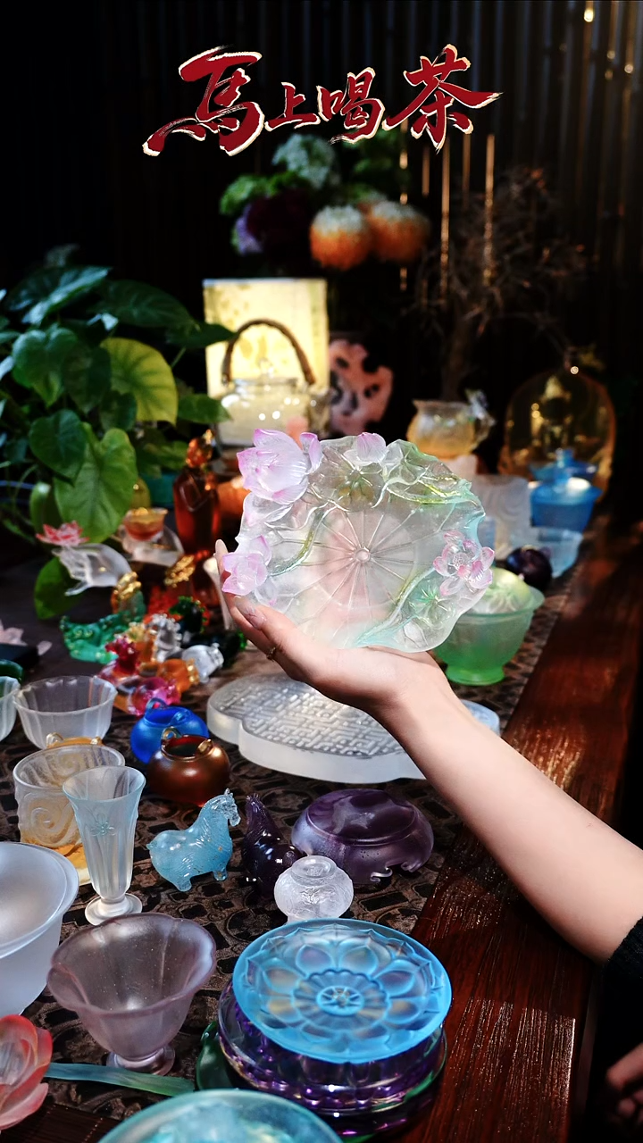 十二花神荷花壶承