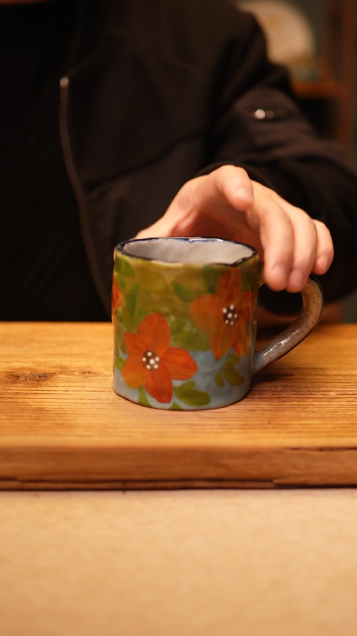 【闪购商品】@@陶园瓷舍@@纯手工手绘@高温釉下彩