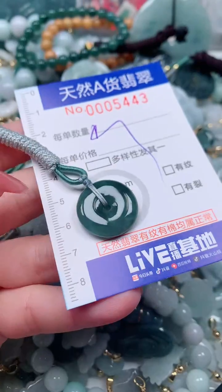 【闪购商品】翡翠颈饰未镶嵌00005443