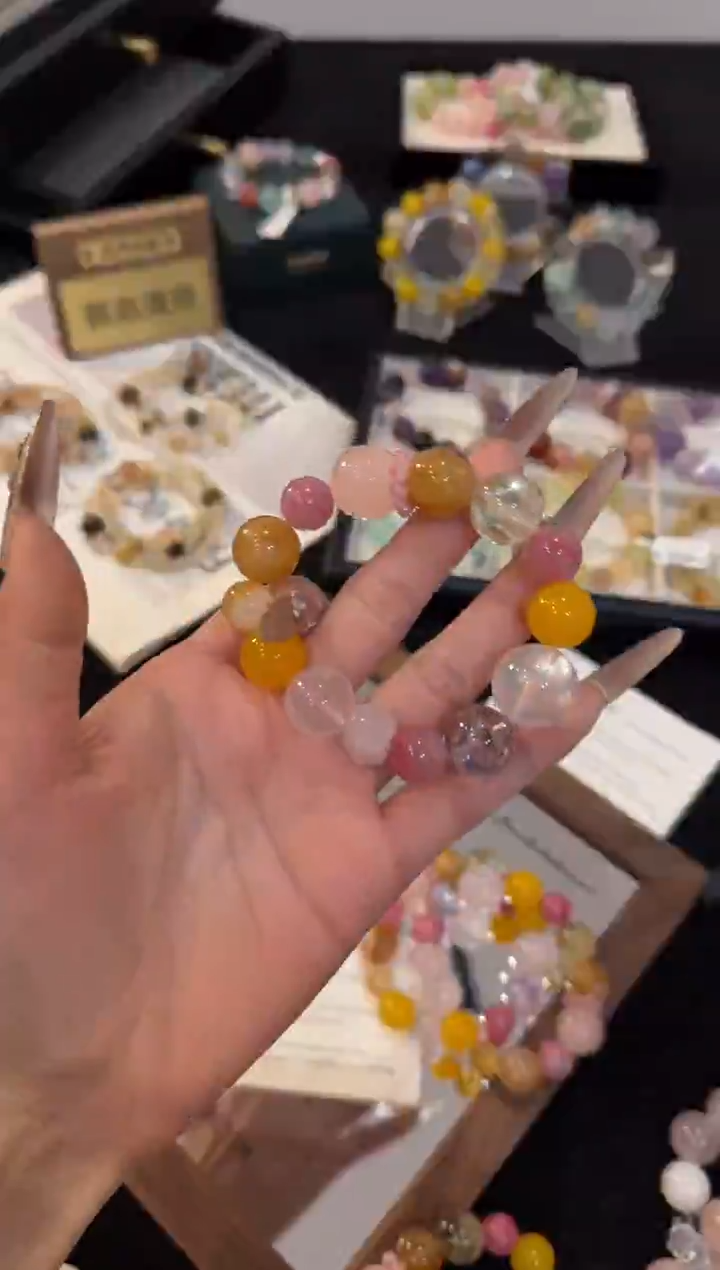 合金手链水晶多宝手链x3310
