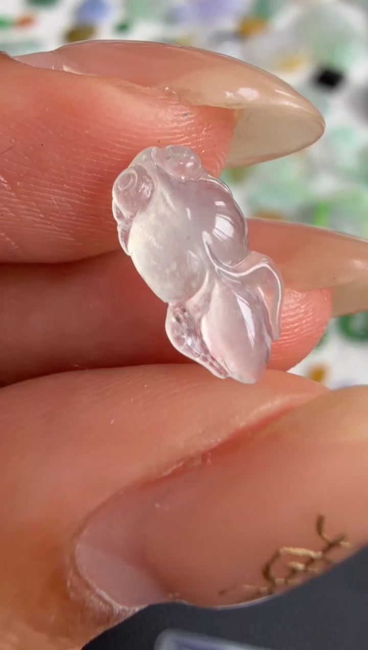 未镶嵌定制翡翠12.4*6.3*3.5/300+30