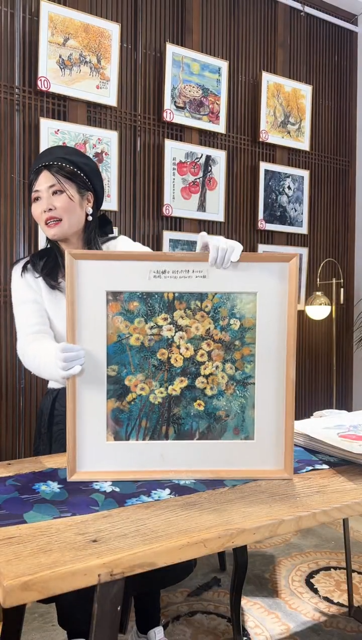 版画耿玉琨名章限量版画S