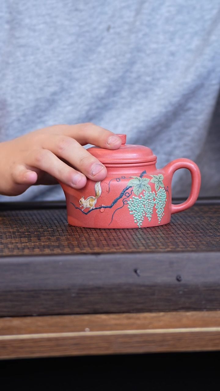 茶壶紫砂宜兴手工原矿紫砂壶001