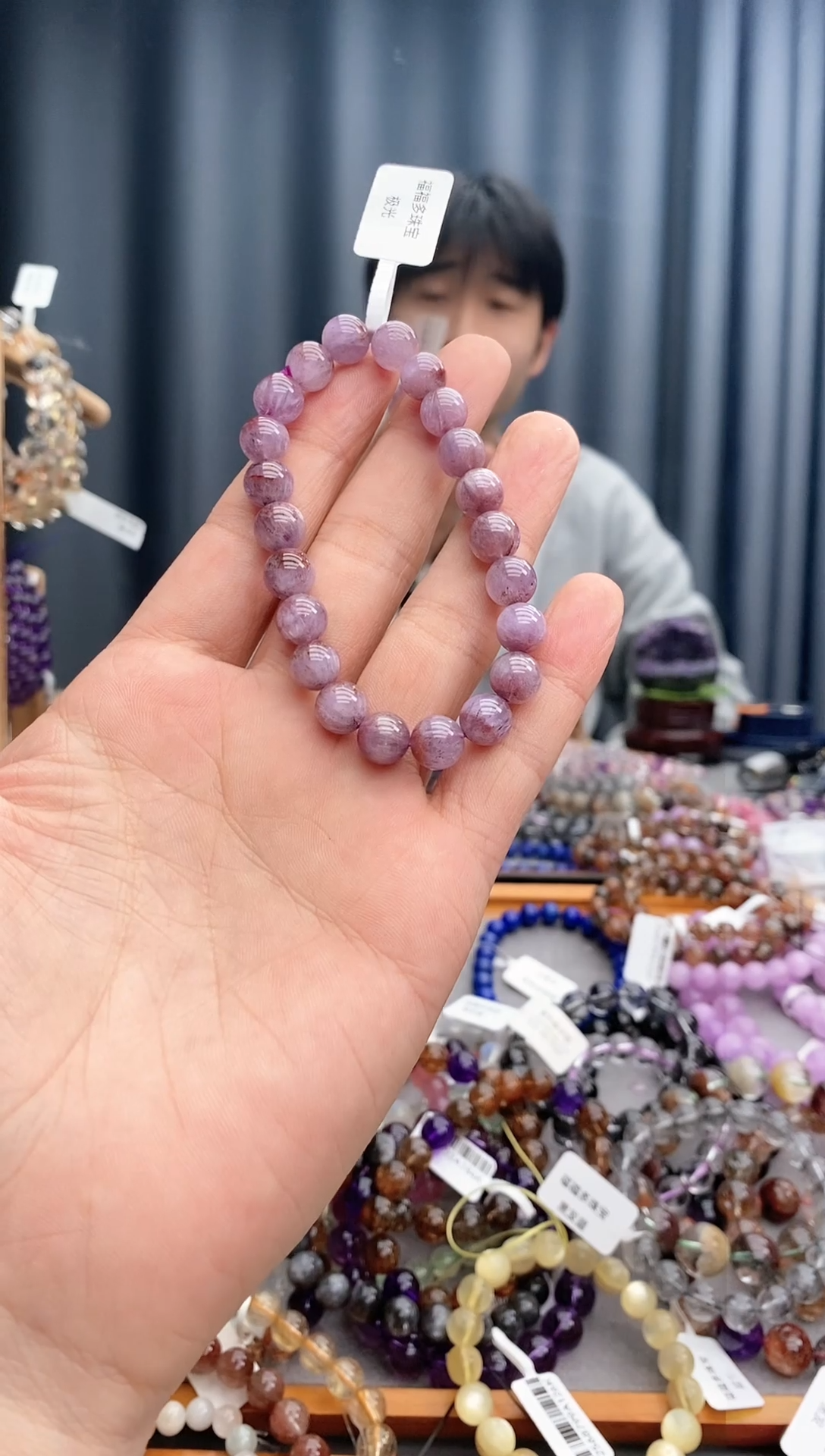 【闪购商品】水晶手链未镶嵌极光