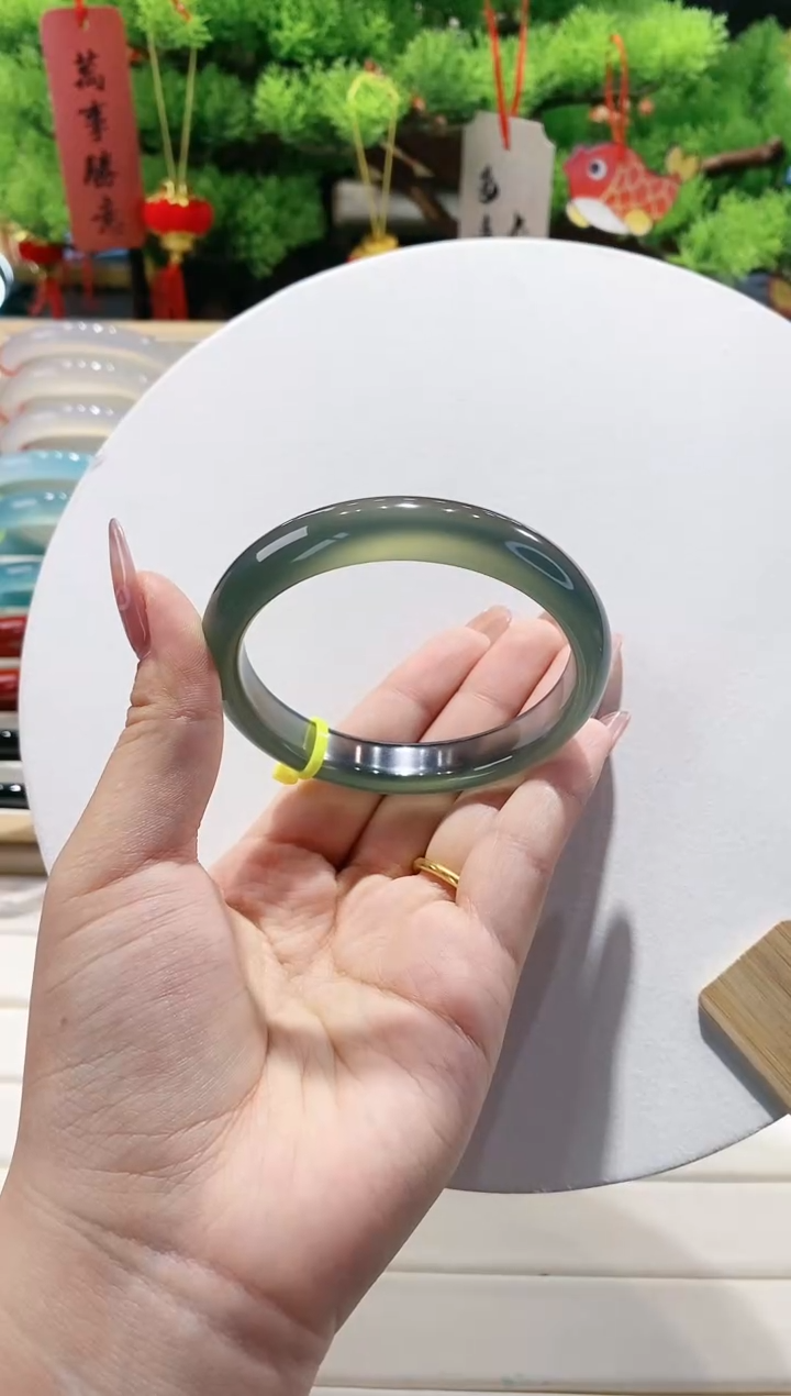 【闪购商品】玛瑙/玉髓手镯未镶嵌154-58.8