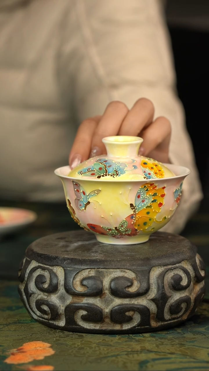 【闪购商品】初六好物分享@@法华彩盖碗