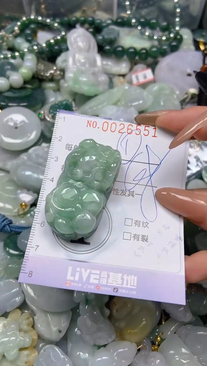 【闪购商品】翡翠颈饰未镶嵌闪购0026551