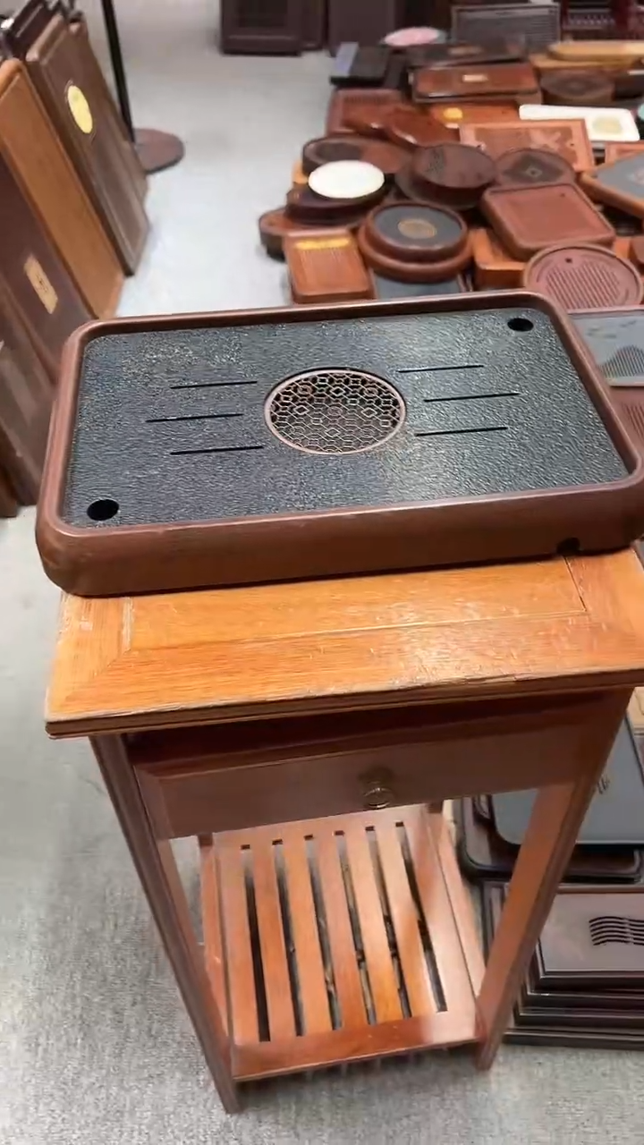 新品福利石材长39CM*宽26CM茶盘送管