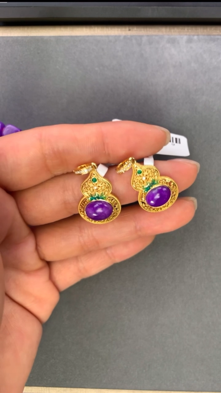 【闪购商品】苏纪石（舒俱来）吊坠(不含链)18K金镶嵌多样性发其一