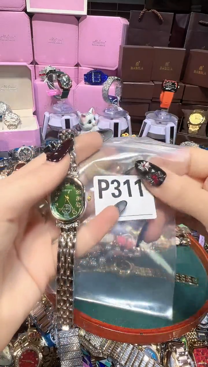 石英机芯不锈钢不锈钢直播定闪专用