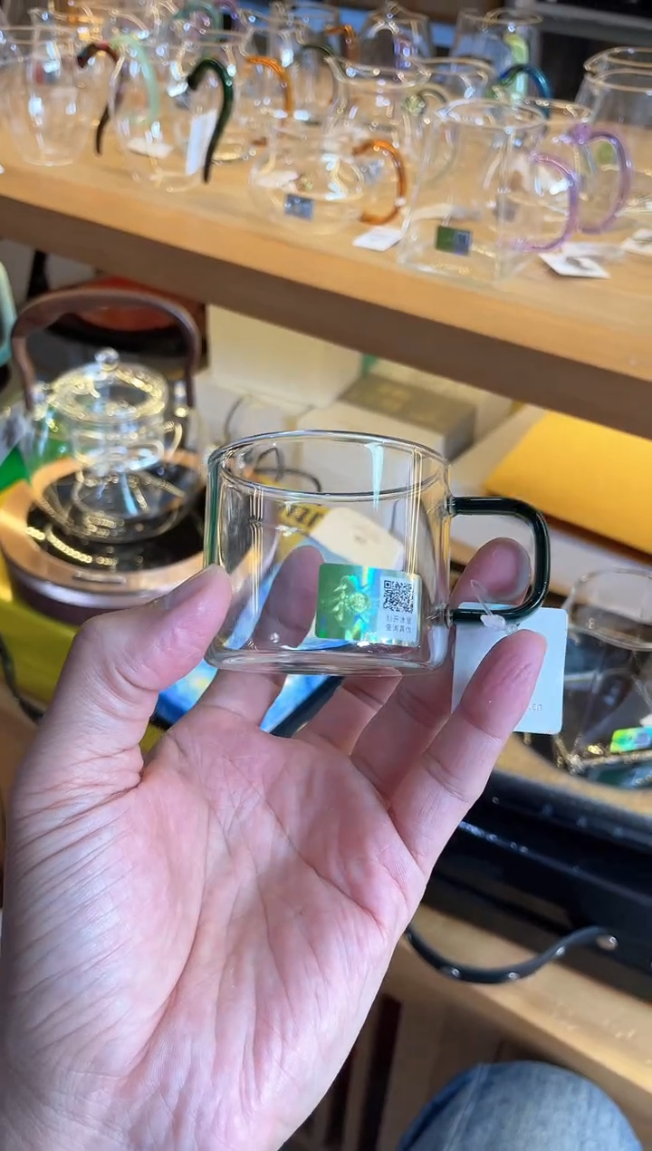 清禾杯墨绿色一只