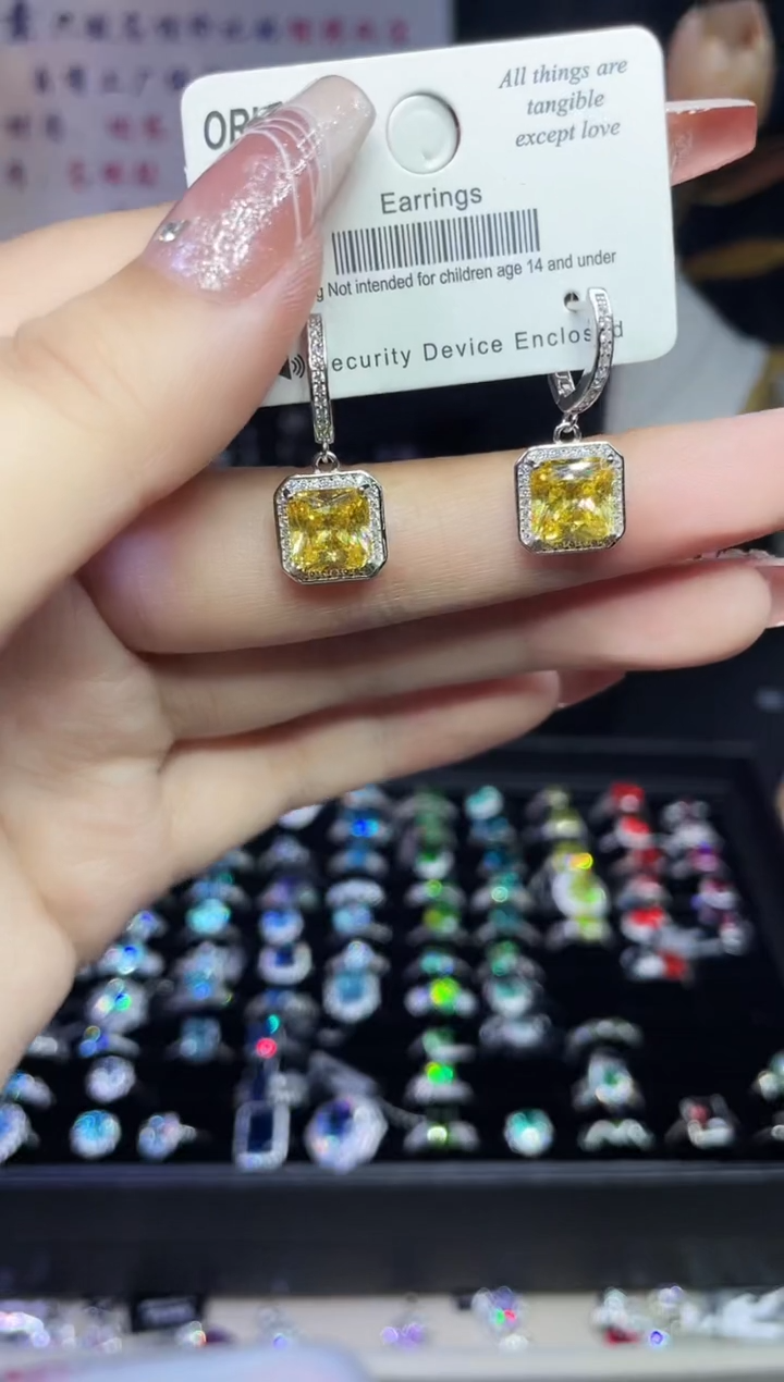 合成立方氧化锆925银编号F0130