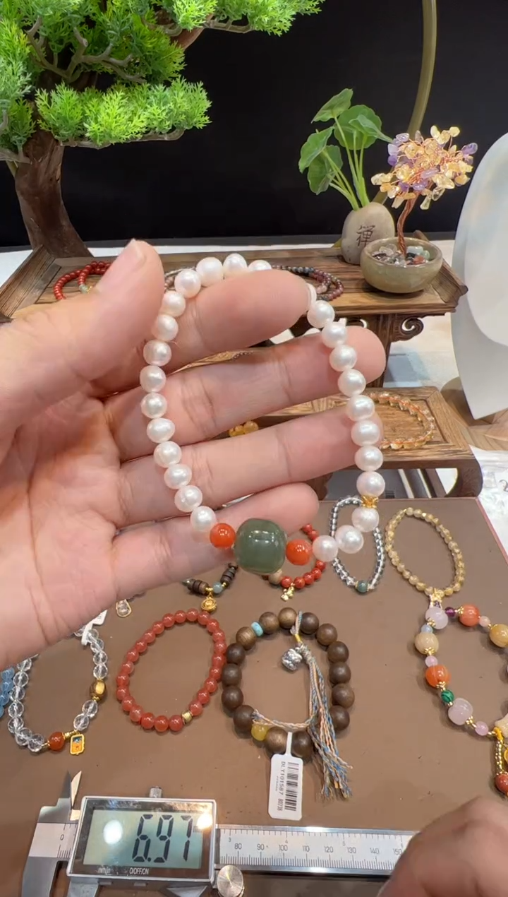 【闪购商品】淡水珍珠手串未镶嵌@@手饰