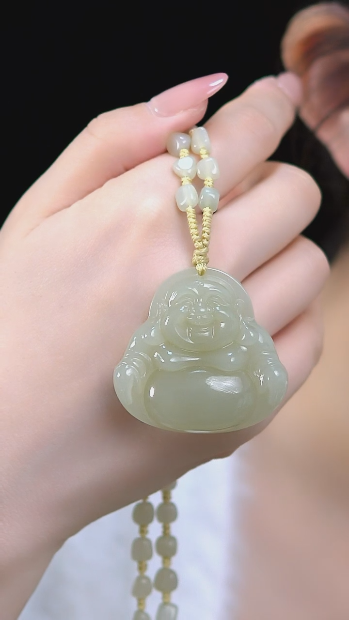 【闪购商品】和田玉大佛公未镶嵌高货