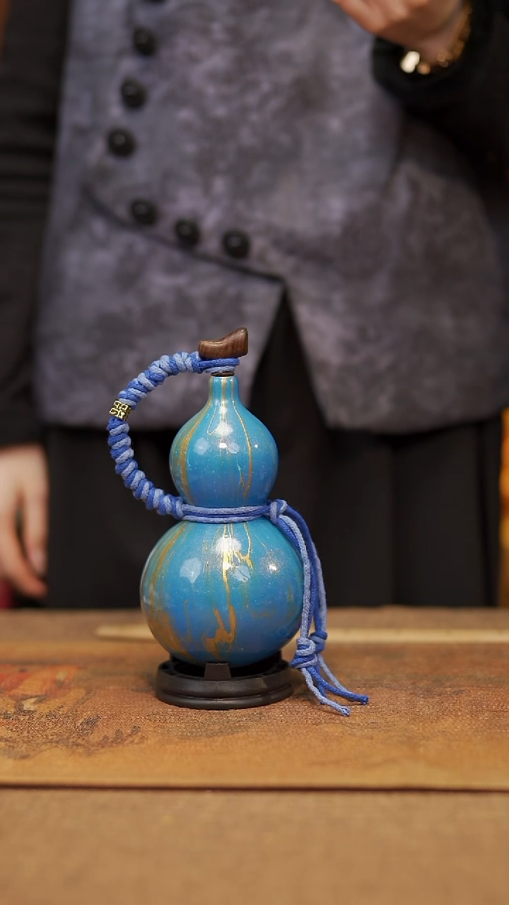 【闪购商品】618宴禾堂漆艺酒葫芦128