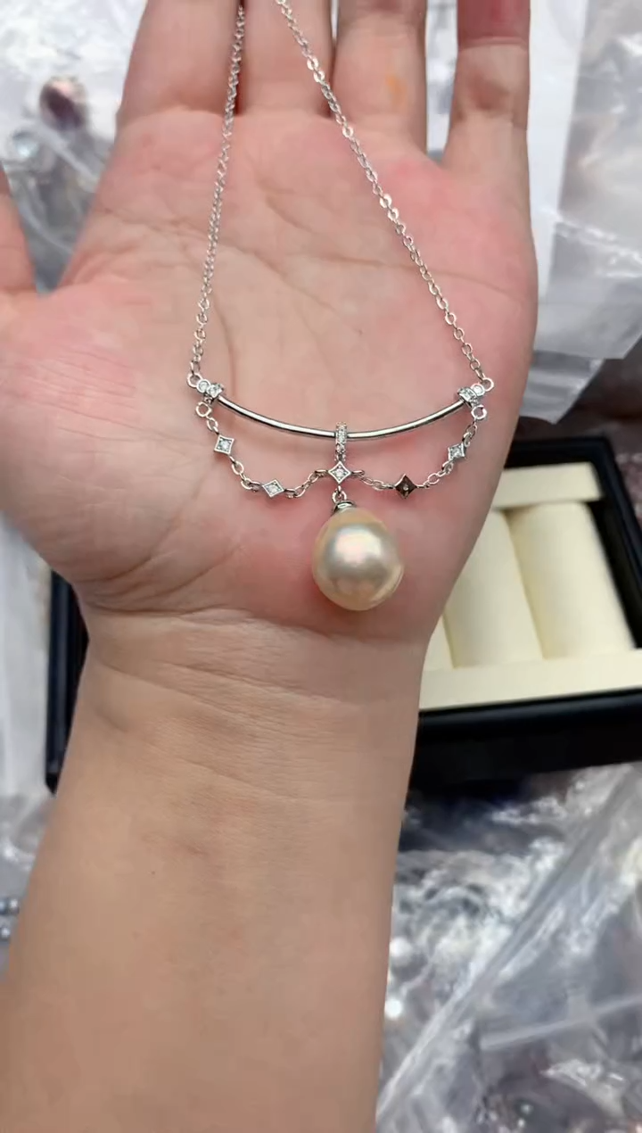 套链未镶嵌淡水珍珠多样性发其一，非无暇