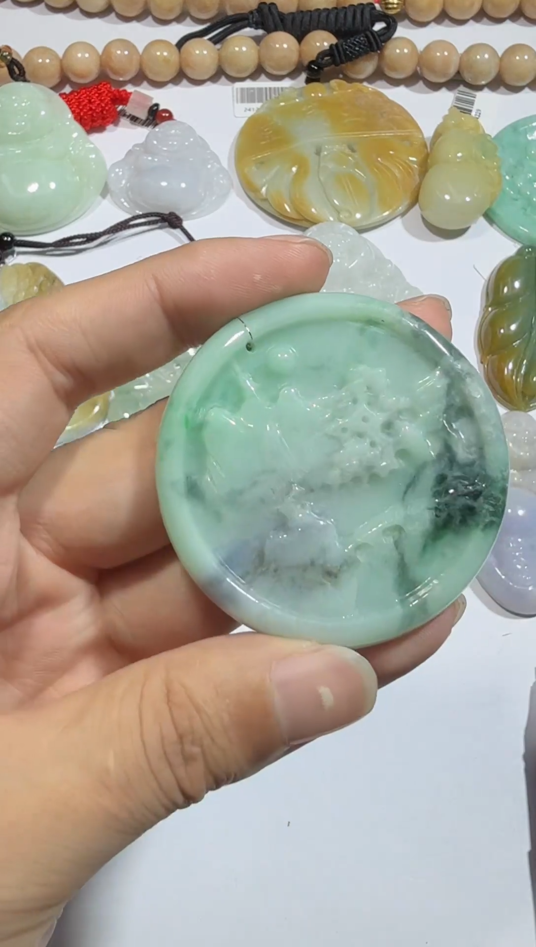 【闪购商品】翡翠颈饰未镶嵌00017537