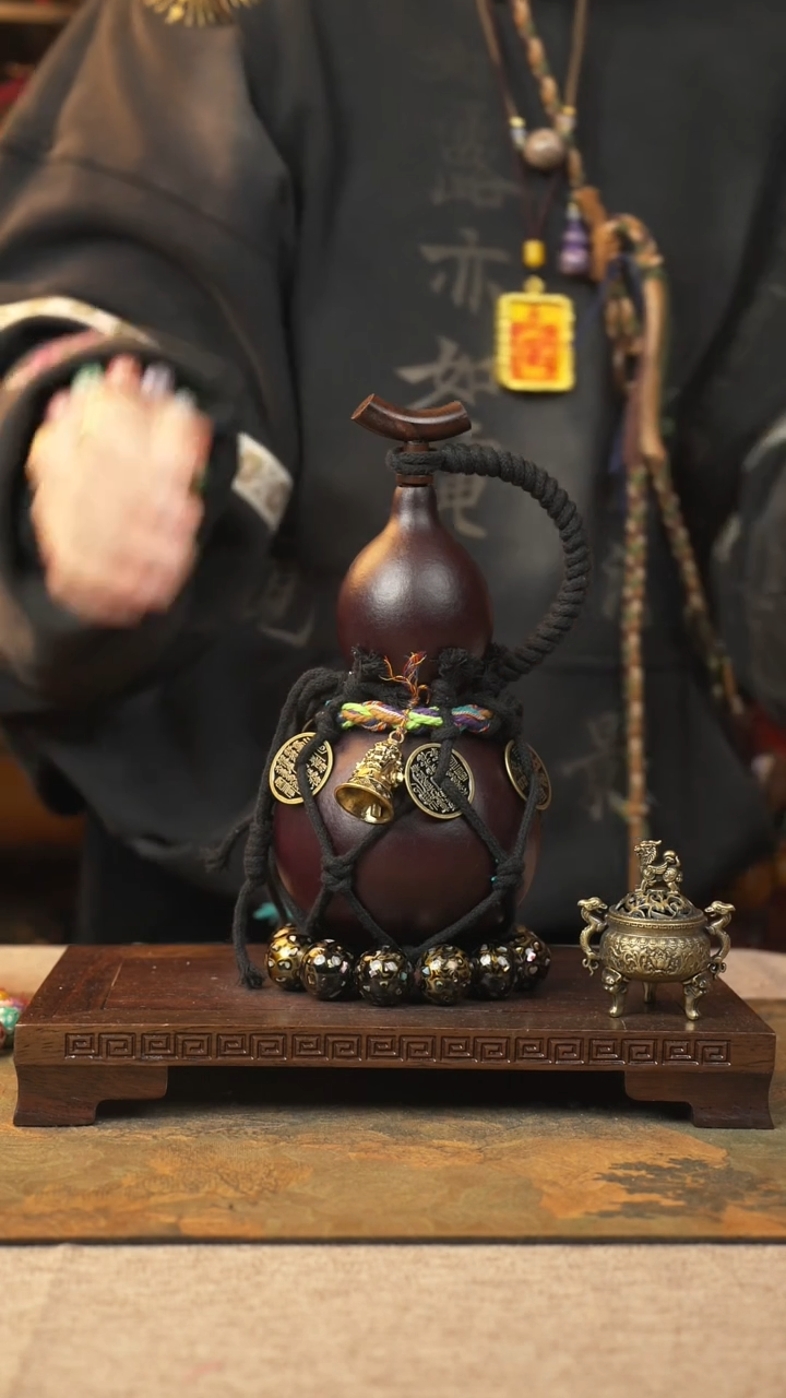 【闪购商品】035大漆葫芦一物一拍记葫堂出品