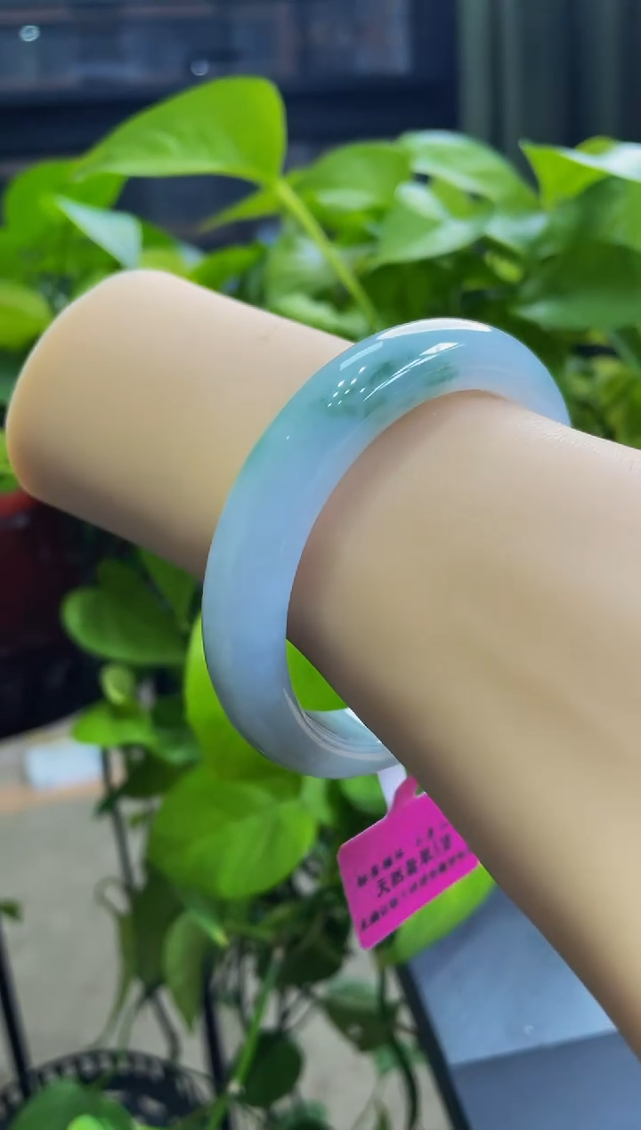 【闪购商品】翡翠未镶嵌手镯315手镯54.9