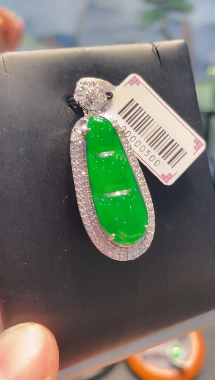 【闪购商品】翡翠吊坠(不含链)未镶嵌A54天然A货翡翠