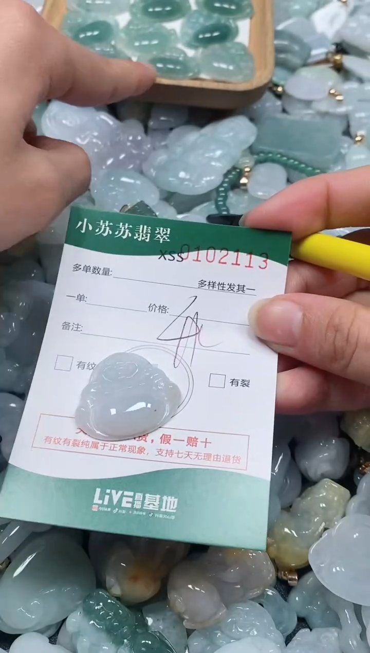 【闪购商品】翡翠颈饰未镶嵌闪购商品0102113
