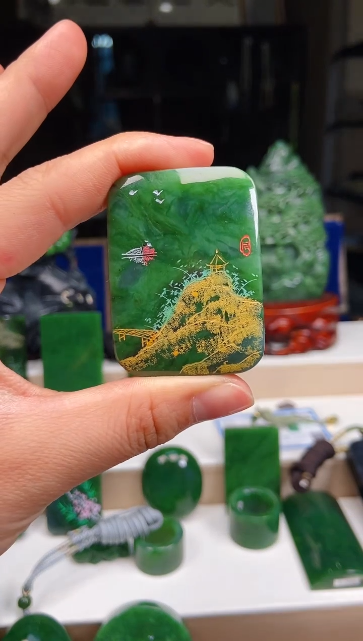 【闪购商品】和田玉挂件未镶嵌1