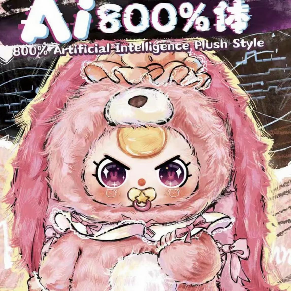 AI 800体  毛绒摆件