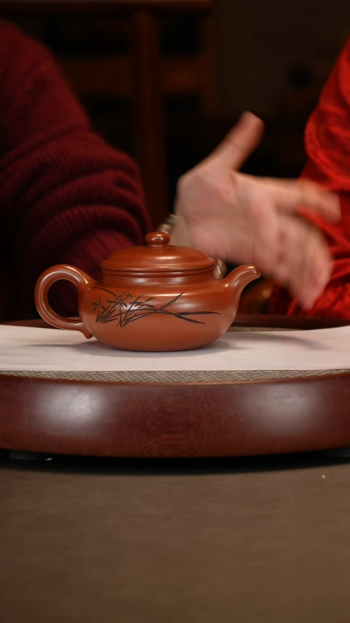 【闪购商品】紫砂茶壶清水泥仿古+李昌鸿280c