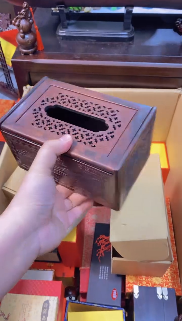 【闪购商品】木酸枝纸巾盒直播推荐直播推荐