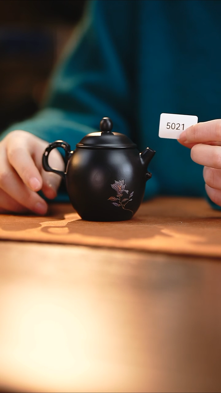 雲梦茶器紫陶茶壶5021