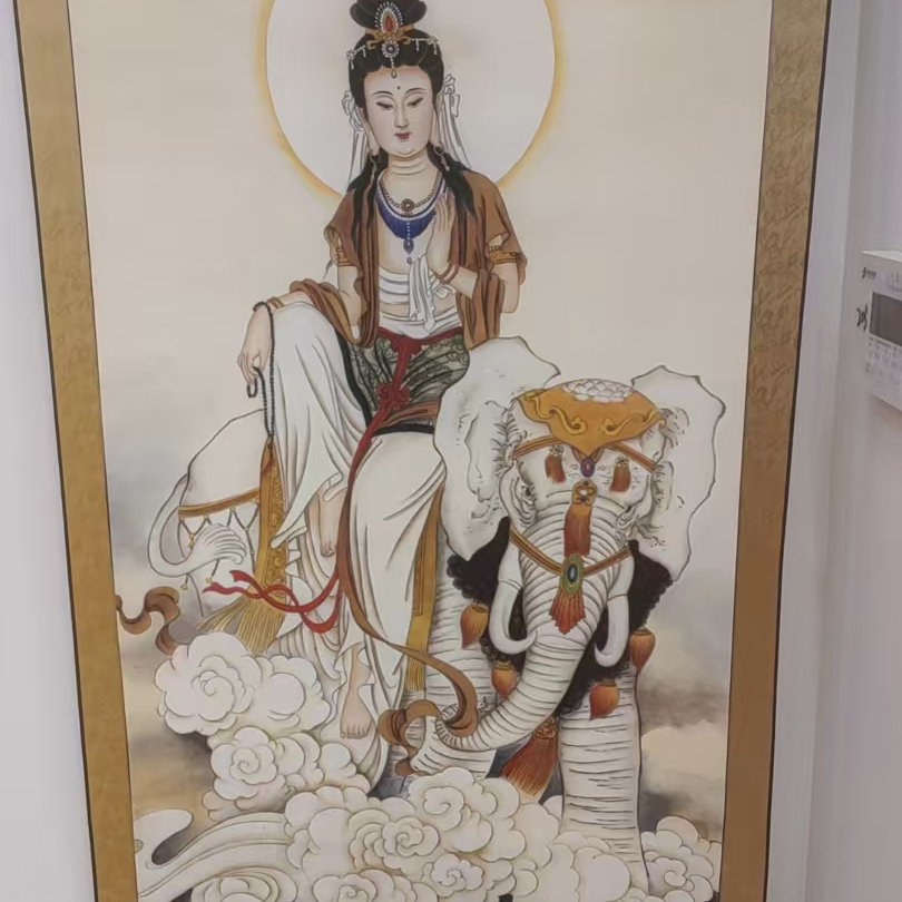 墨润臻选/橱窗展示/装饰卷轴/菩萨9