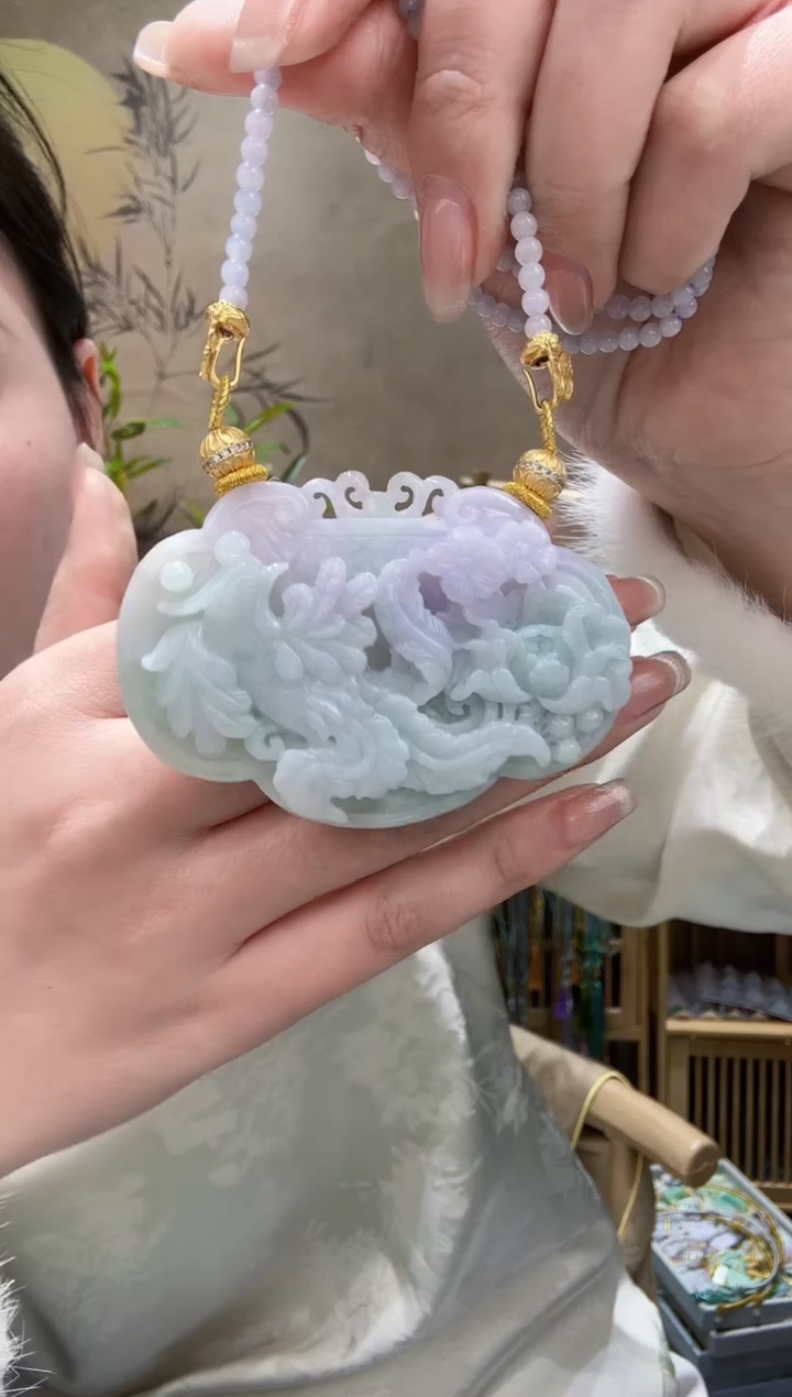 【闪购商品】翡翠颈饰未镶嵌吊坠