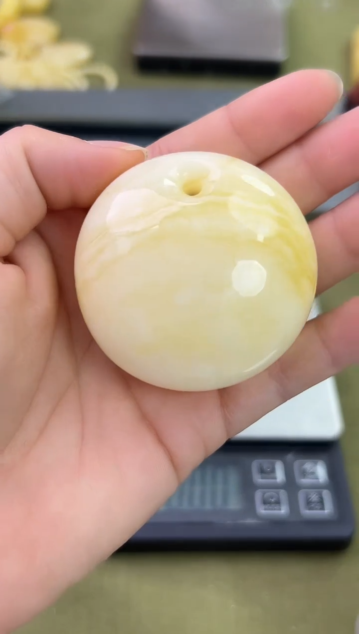 裸石琥珀未镶嵌琥珀蜜蜡吊坠