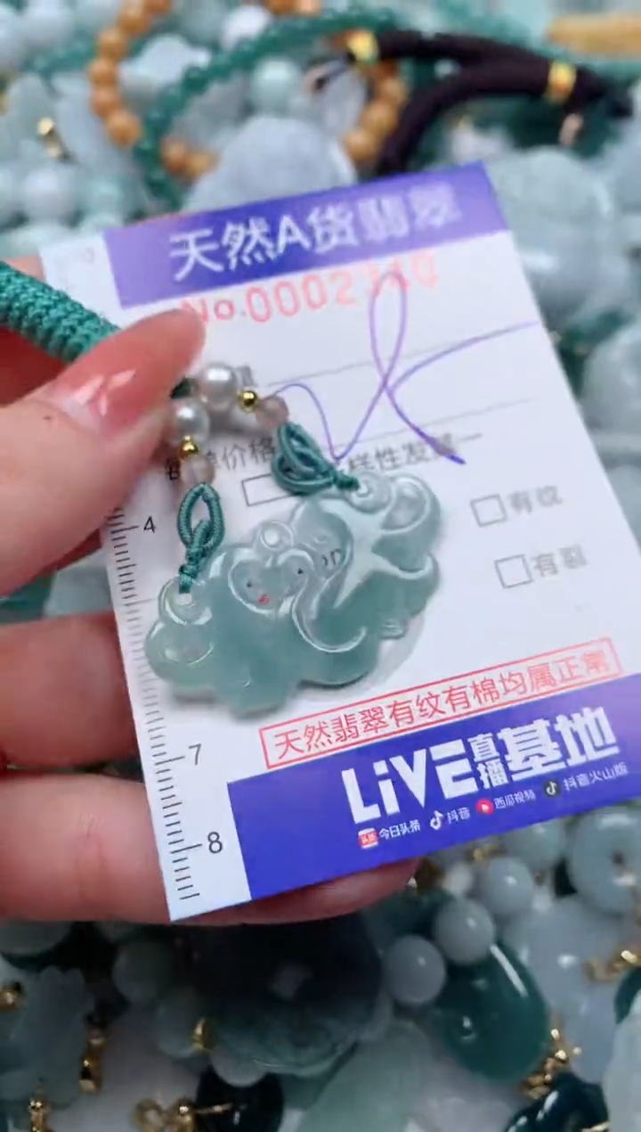 【闪购商品】翡翠颈饰未镶嵌00002340