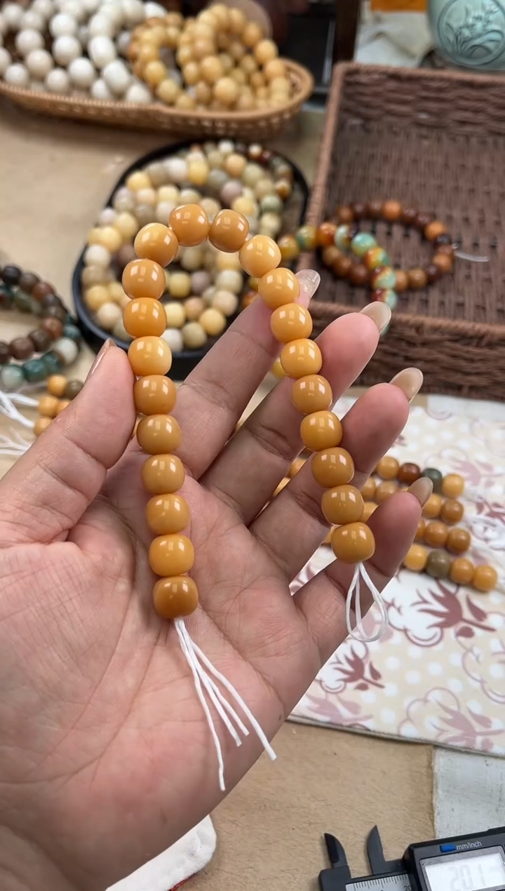 手串菩提根/象牙果a511 卡11.9 干磨三高