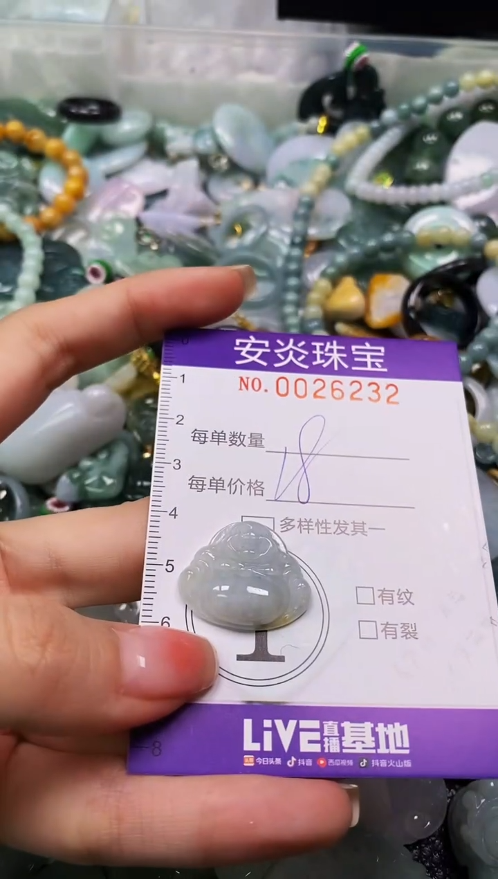 颈饰未镶嵌翡翠闪购0026232