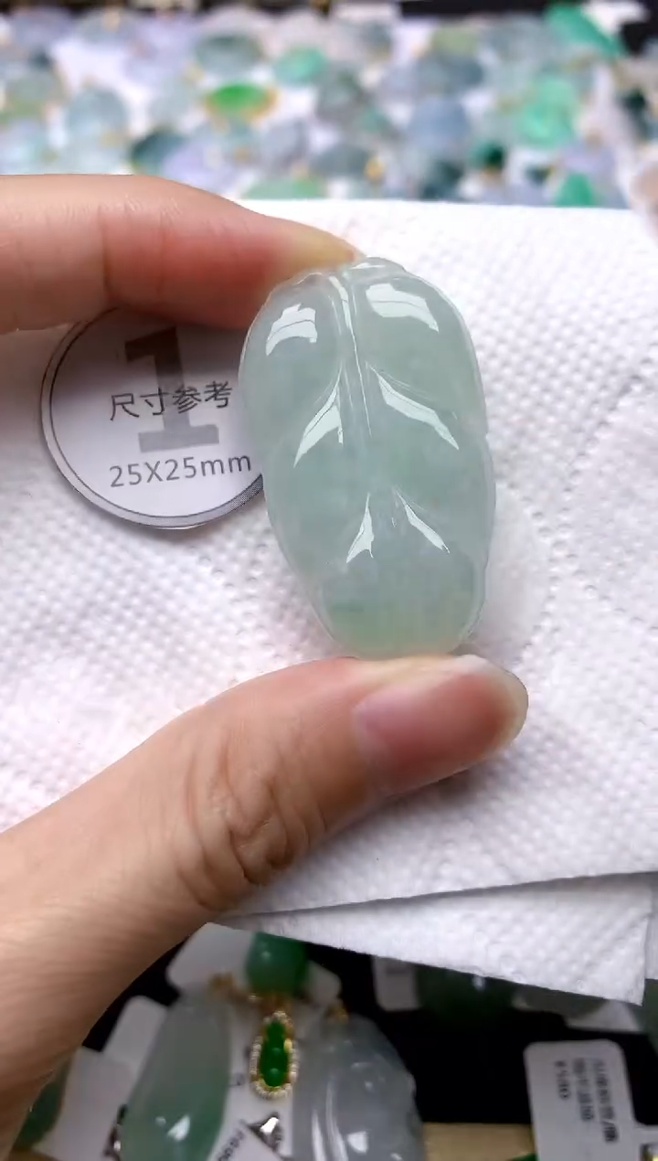 颈饰未镶嵌翡翠天然A货翡翠