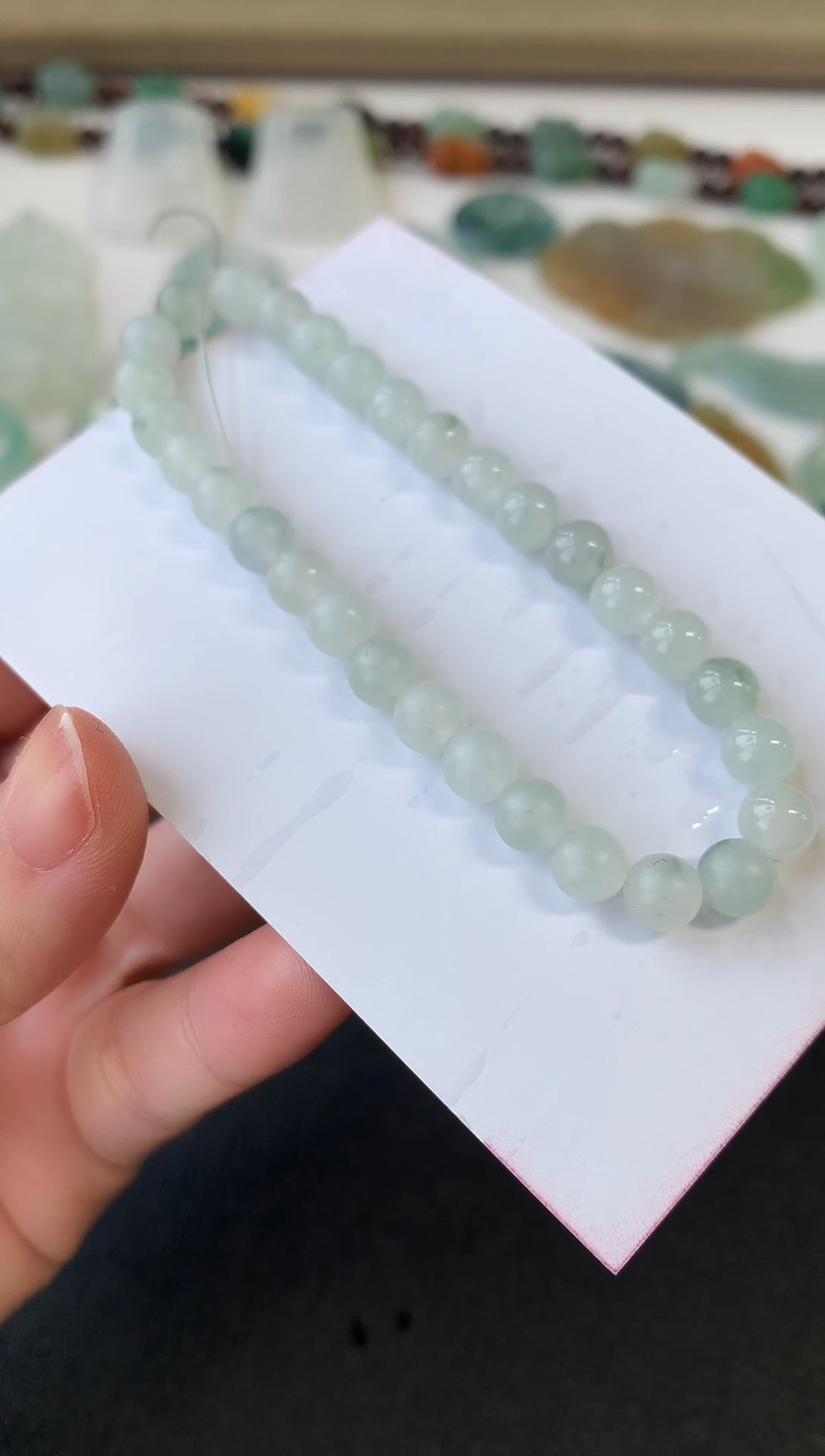 定制翡翠未镶嵌毛货