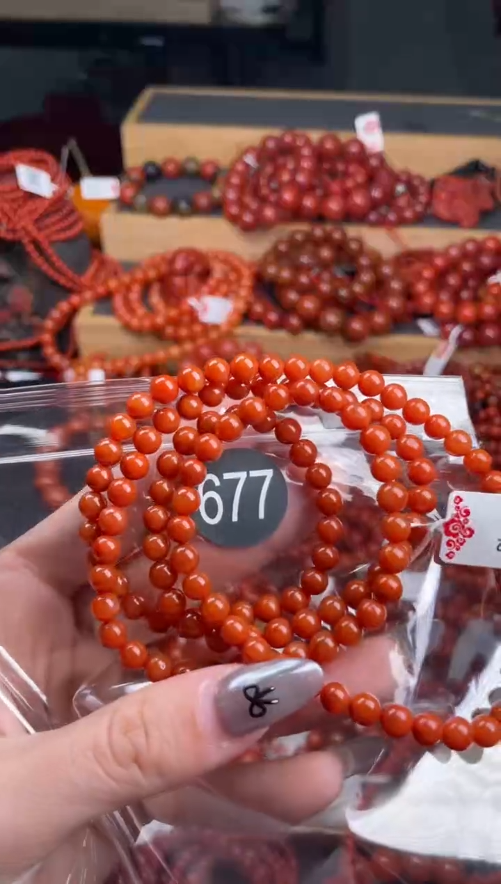 【闪购商品】南红玛瑙珠宝奇石未镶嵌677-5+