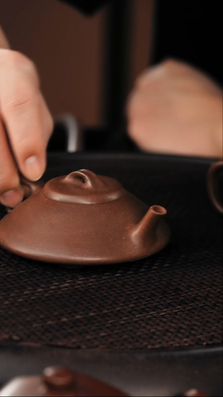 茶壶紫砂和瓢  紫泥