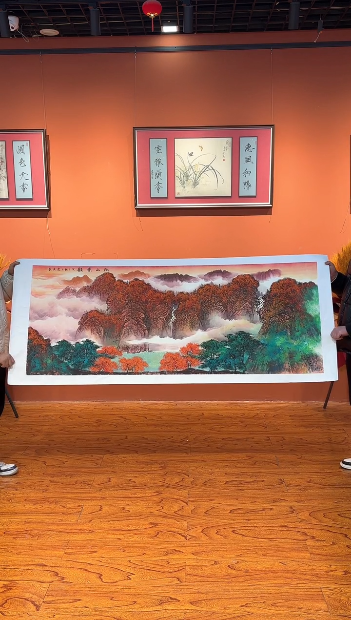 【闪购商品】国画周建真老师绘画作品9-64